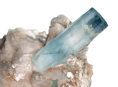 Aquamarine - one of the crystals and stones for throat chakra healing