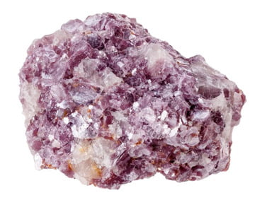 Lepidolite - crystals and stones for third eye chakra healing