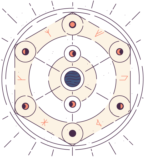 astrologist-illustrations-15 Get your moon reading!